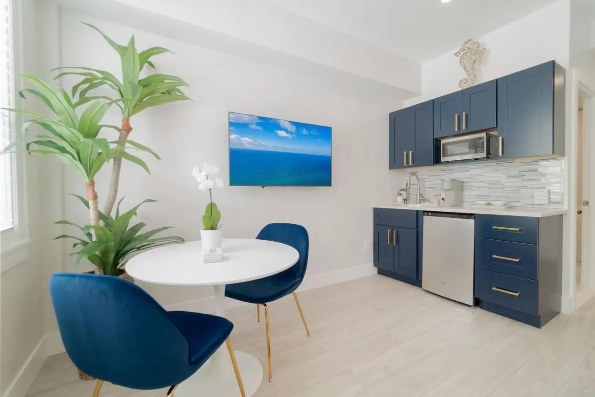 Kitchen at 235 Sunrise Avenue Unit 2016, Palm Beach