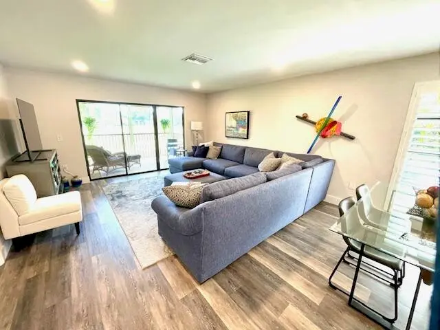 Living Room at 5 Stratford Drive D, Boynton Beach