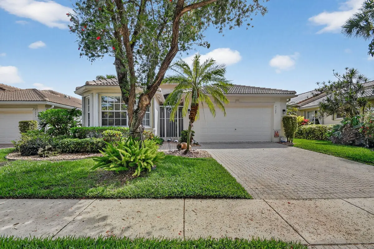 FRONT OF HOME at 7387 Morocca Lake Drive, Delray Beach