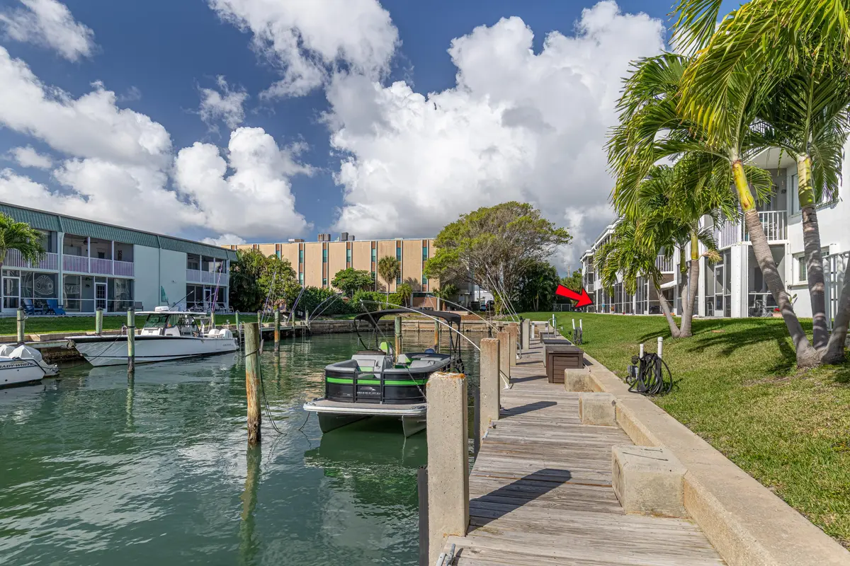 Back Building & Location of Unit at 130 Doolen Court 108, North Palm Beach