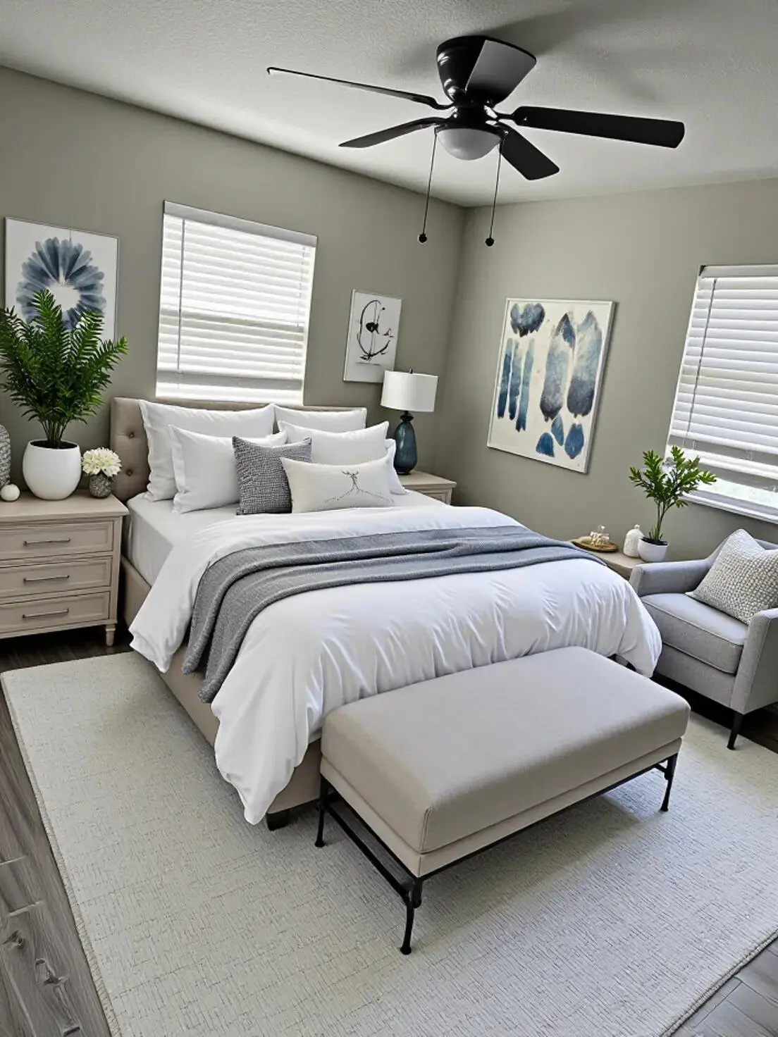 Bedroom VS at 5103 Sunset Boulevard, Fort Pierce
