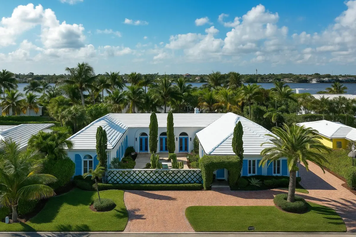 ibisdroneAI at 2258 E Ibis Isle Rd Road, Palm Beach