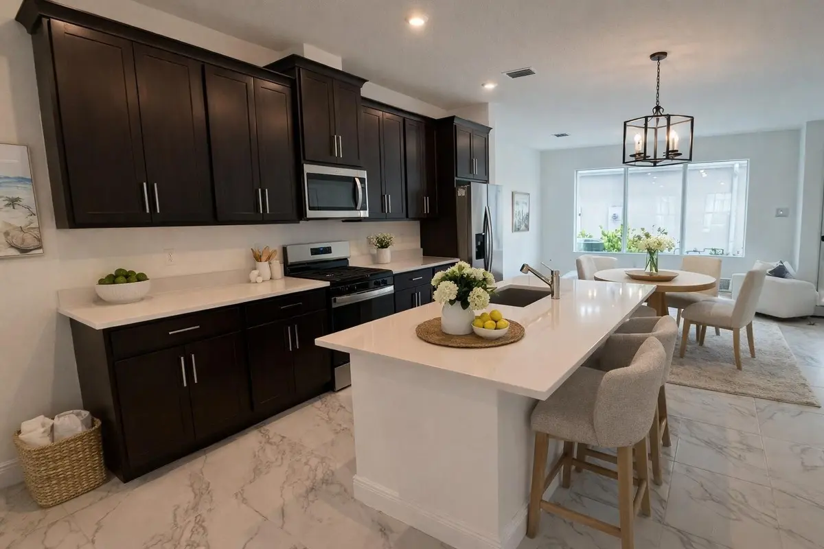 Kitchen at 864 SW Bushel Trail, Palm City