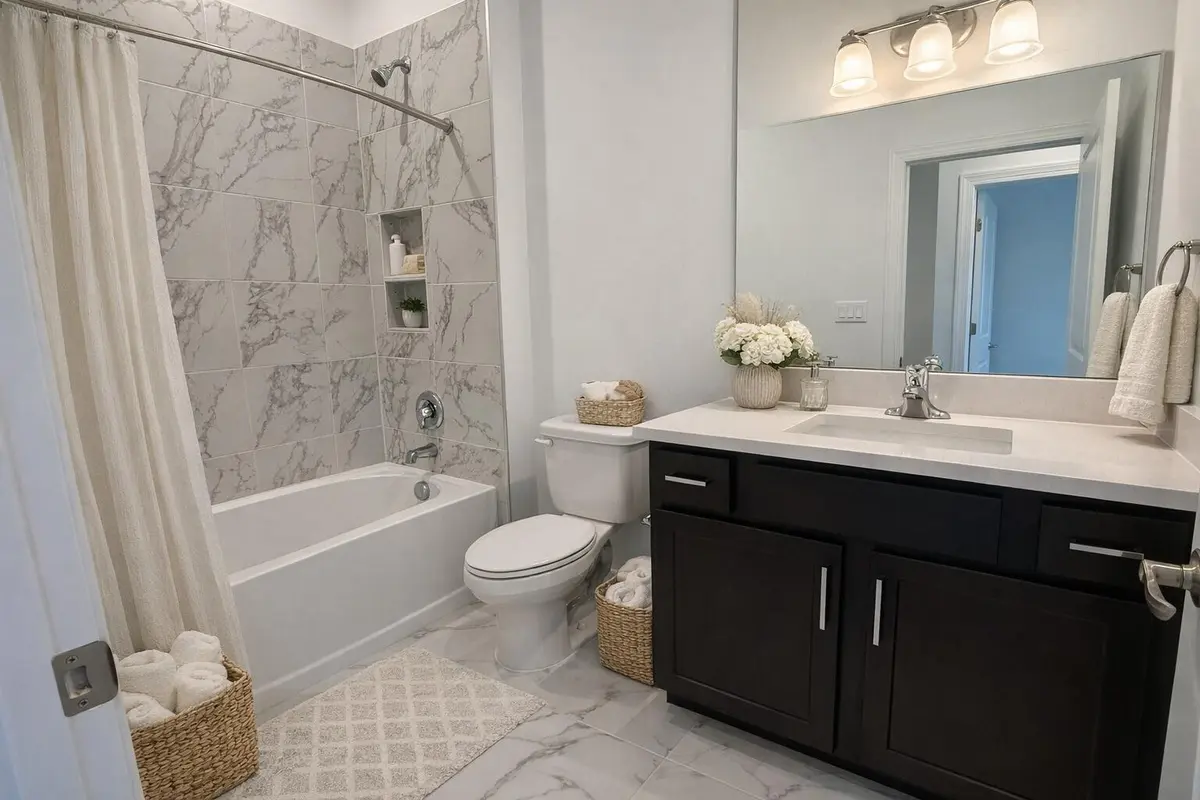Bathroom at 864 SW Bushel Trail, Palm City