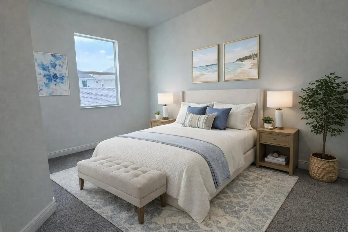 Bedroom at 864 SW Bushel Trail, Palm City