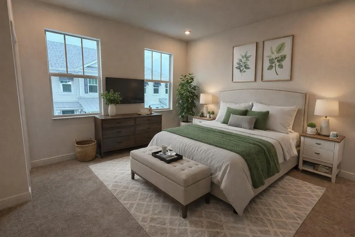 Bedroom at 864 SW Bushel Trail, Palm City