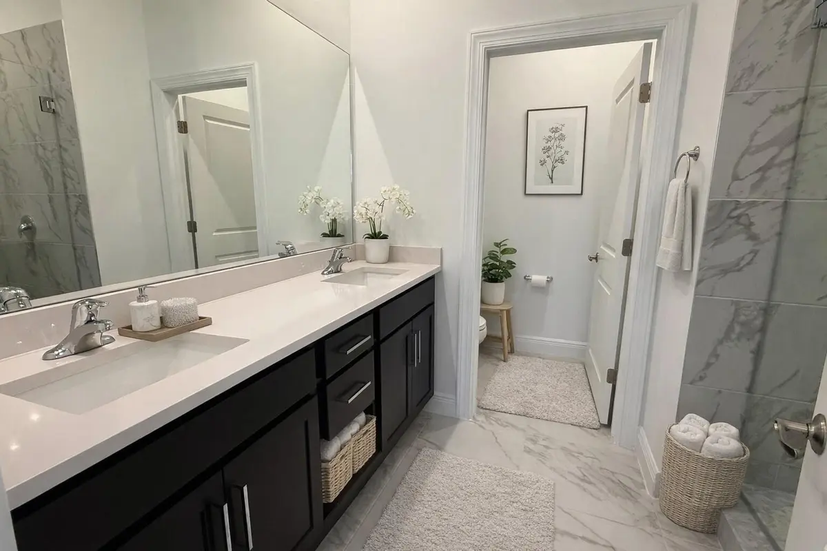 Bathroom at 864 SW Bushel Trail, Palm City