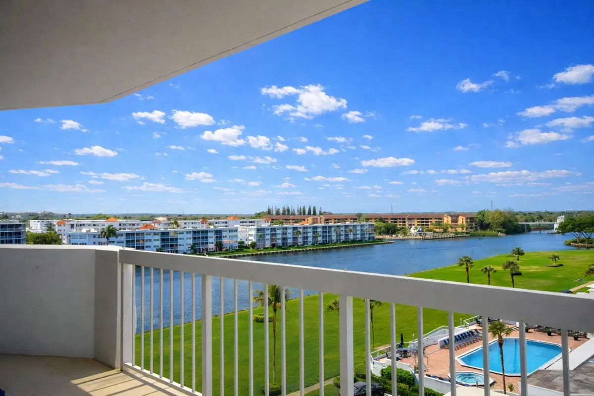 Water and Pool Views at 115 Lakeshore Drive 749, North Palm Beach