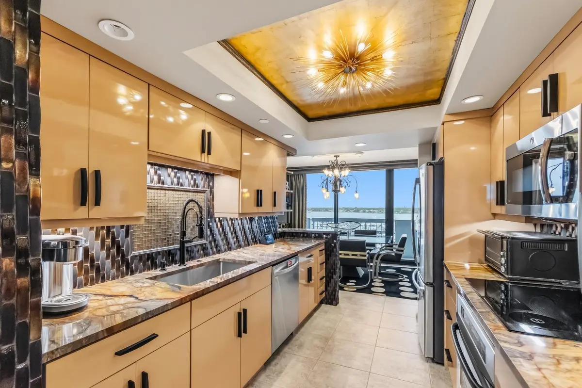 Kitchen at 115 Lakeshore Drive 749, North Palm Beach