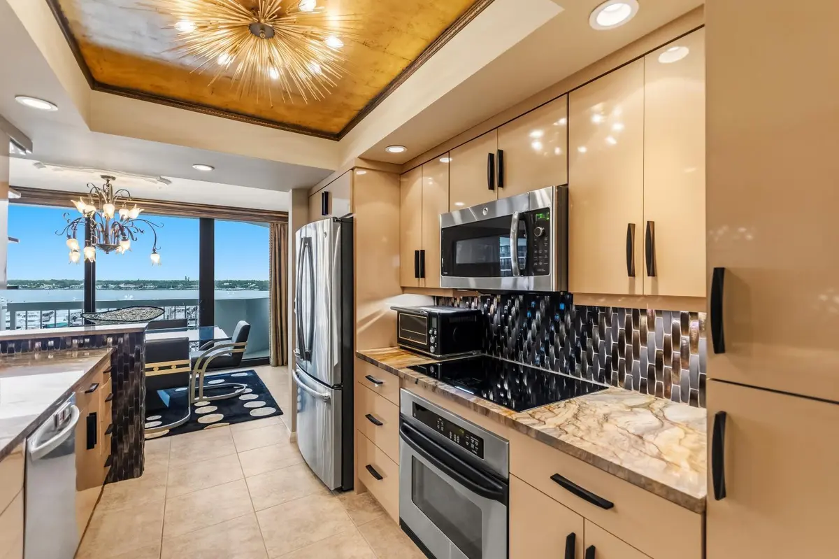 Kitchen at 115 Lakeshore Drive 749, North Palm Beach