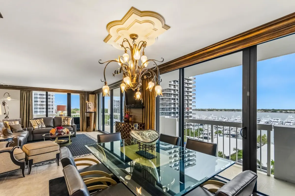 Dining Room at 115 Lakeshore Drive 749, North Palm Beach