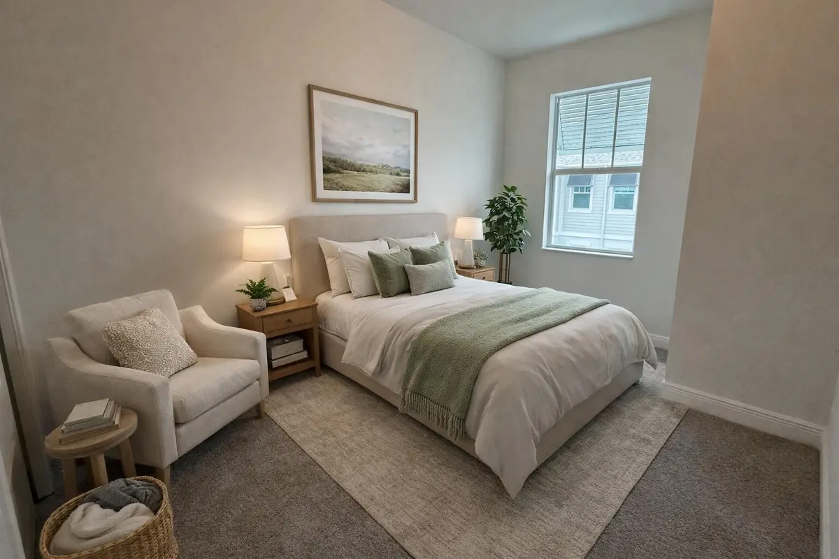 Bedroom at 866 SW Bushel Trail, Palm City