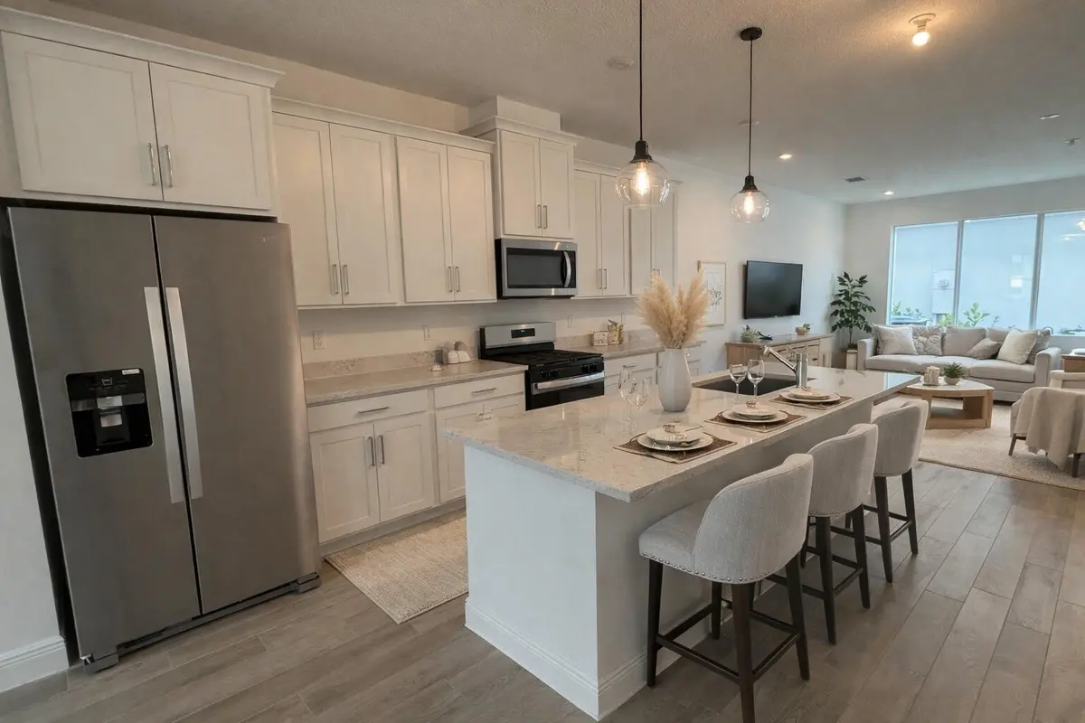 Kitchen at 866 SW Bushel Trail, Palm City