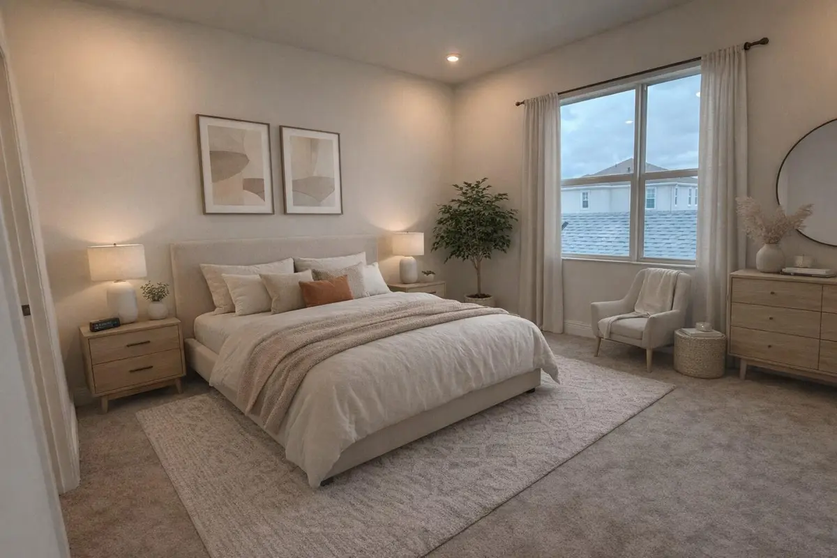 Bedroom at 866 SW Bushel Trail, Palm City