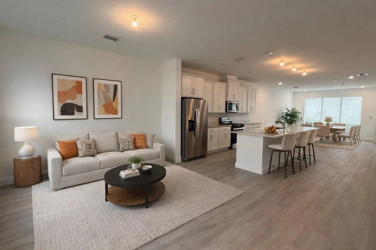 Living area at 866 SW Bushel Trail, Palm City