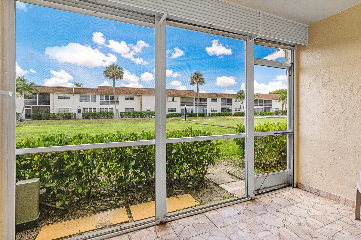 Screened Lanai at 9855 Sandalfoot Boulevard 305, Boca Raton