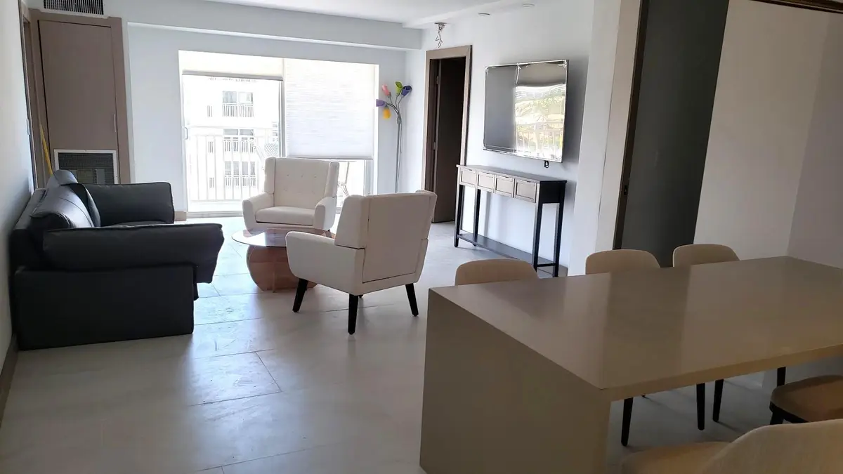 Living area at 4511 S Ocean Boulevard 904, Highland Beach