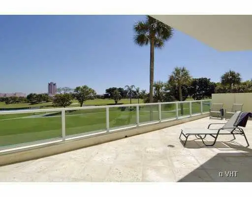 Patio at 500 SE Mizner Boulevard A104, Boca Raton