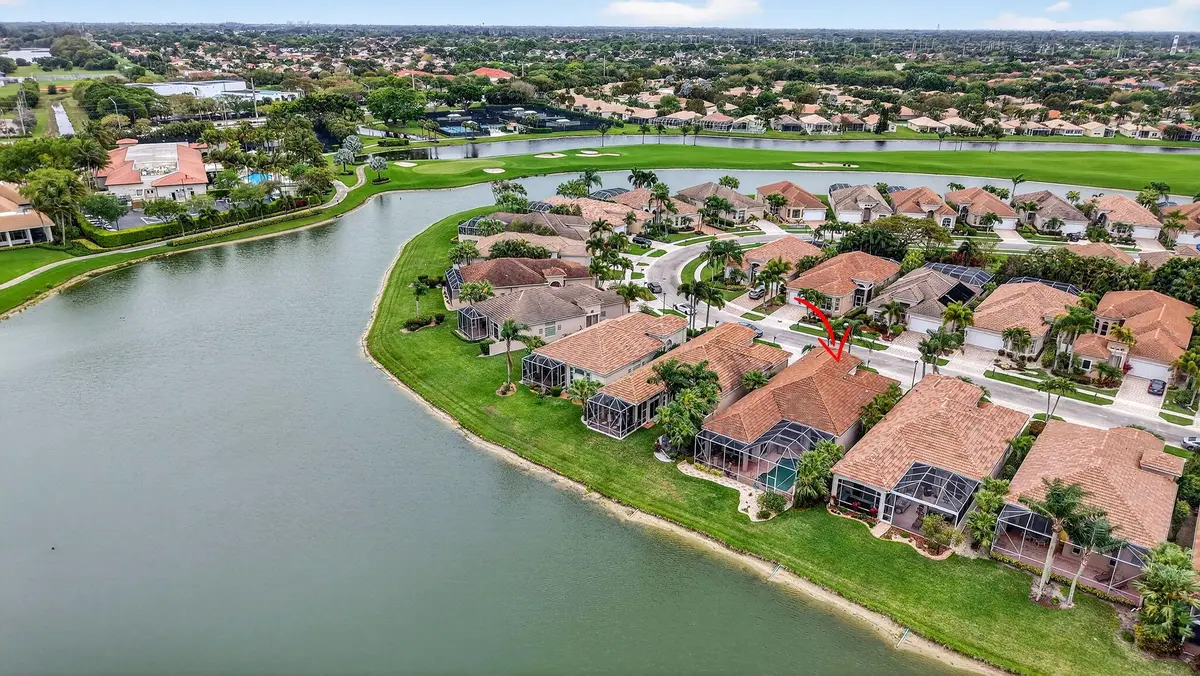 exterior overhead at 6915 Fairway Lakes Drive, Boynton Beach