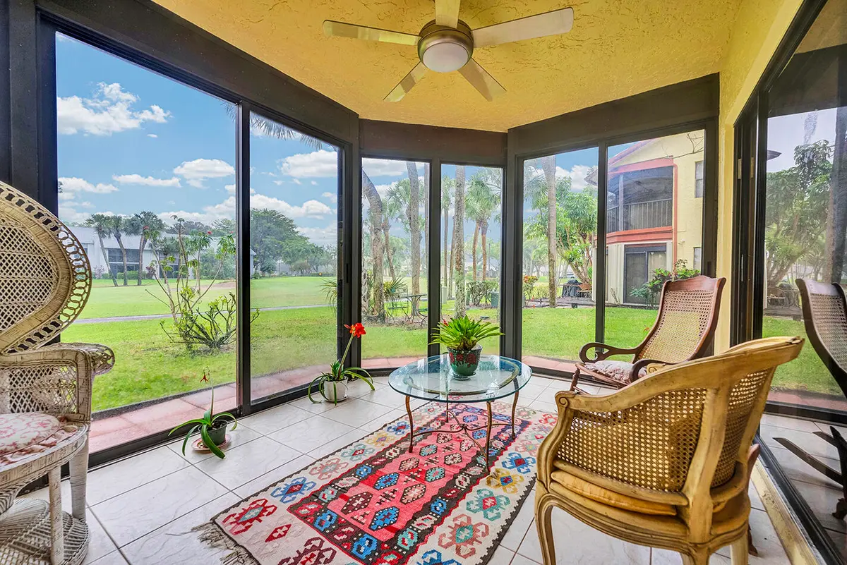 Enclosed Patio at 5315 10th Fairway Drive 2, Delray Beach