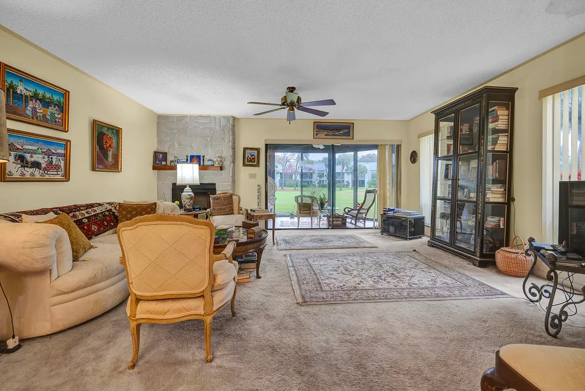 Living Room at 5315 10th Fairway Drive 2, Delray Beach