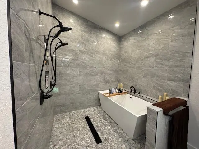 Primary Wet Room at 5315 SW Ranchito Street, Palm City
