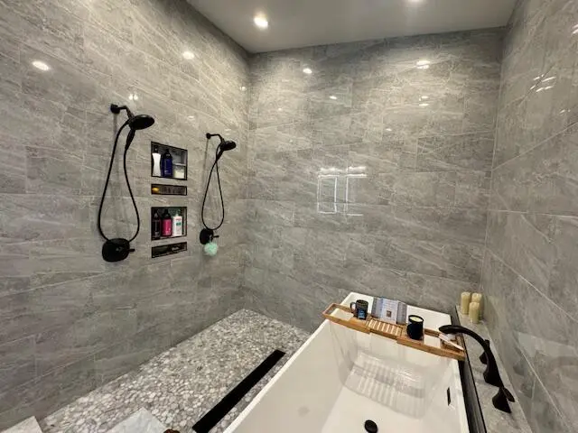 Primary Wet Room at 5315 SW Ranchito Street, Palm City