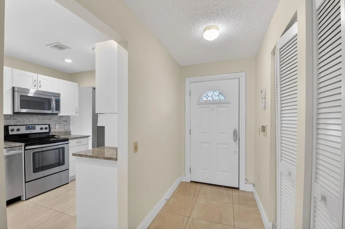 Foyer at 15 Stratford Drive C, Boynton Beach