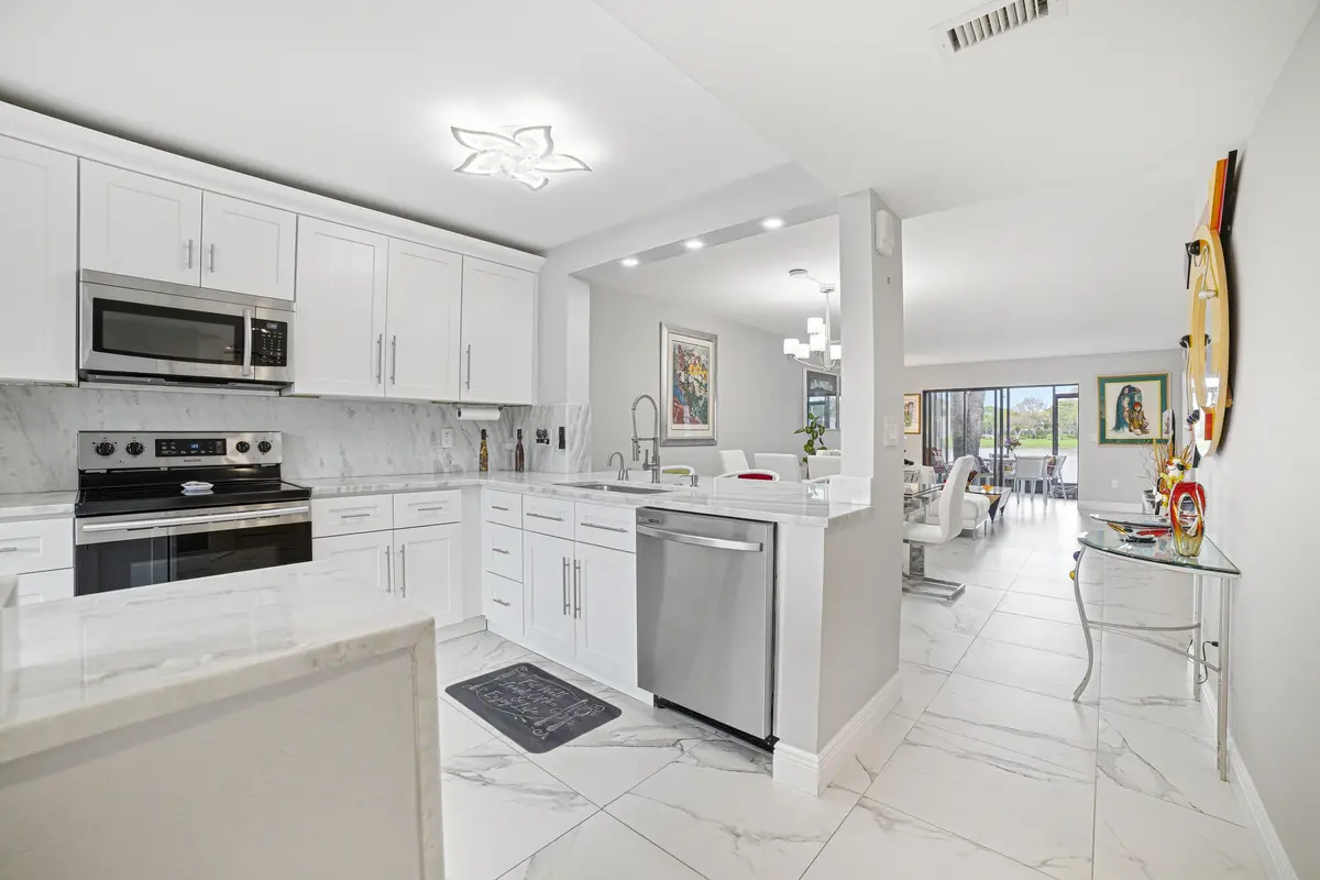 Kitchen at 6149 Pointe Regal Circle 104, Delray Beach