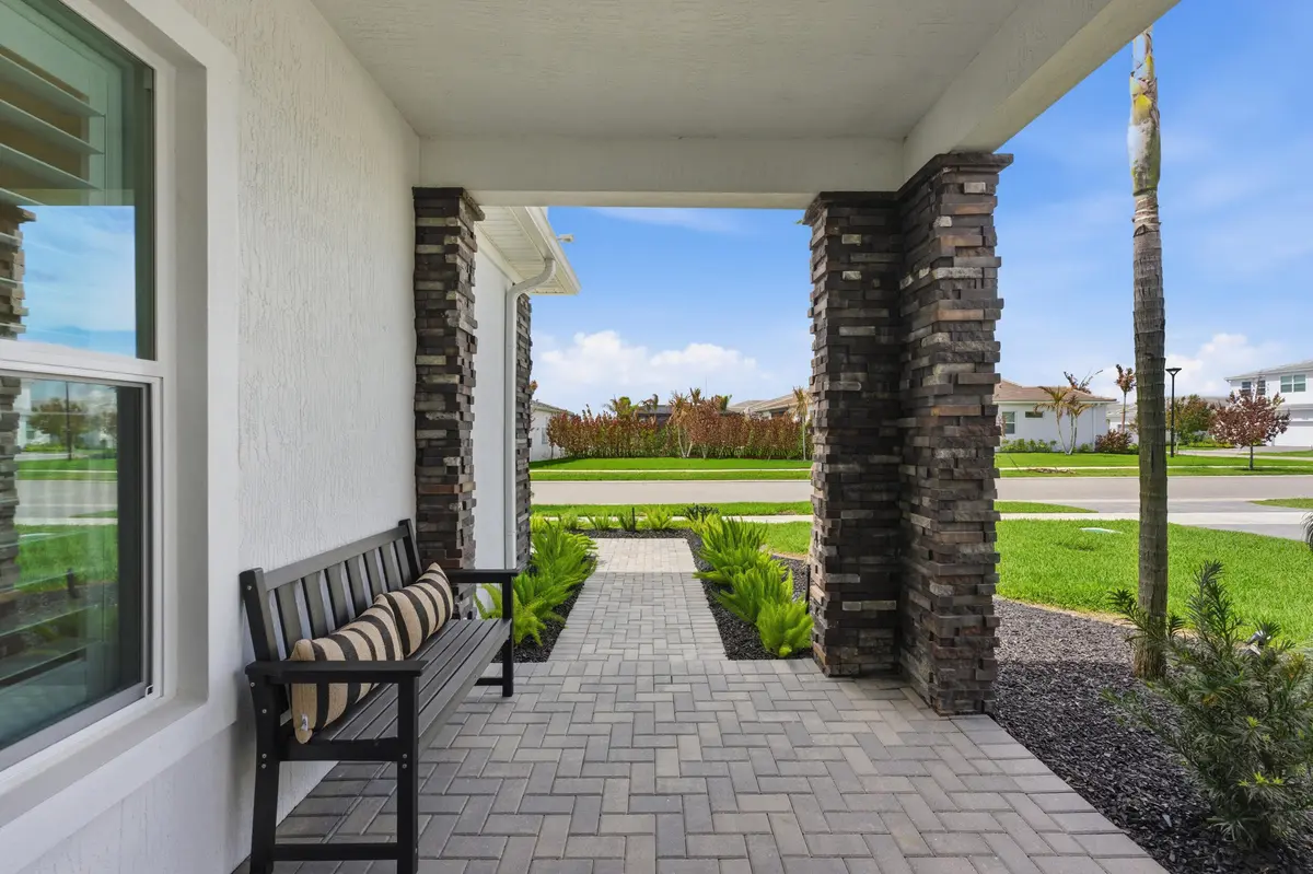 Front porch view at 10639 Vineyard Drive, Port St. Lucie