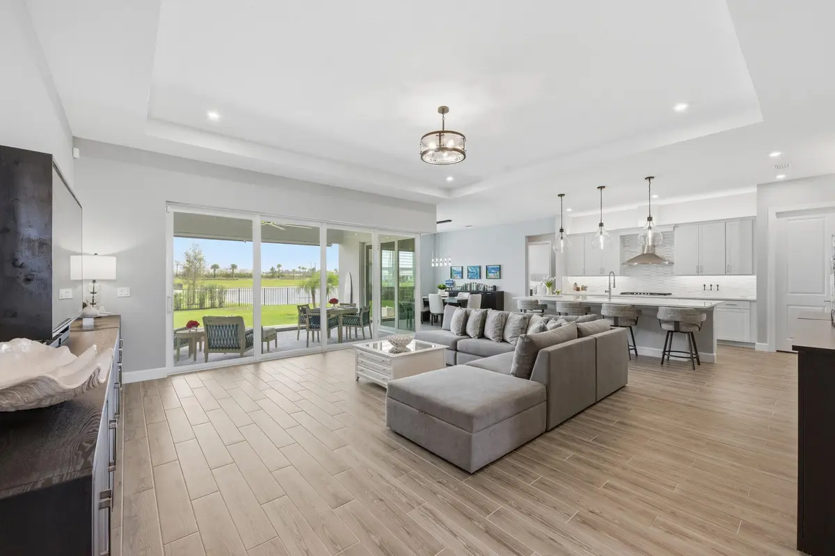 Open Concept Living Room at 10639 Vineyard Drive, Port St. Lucie