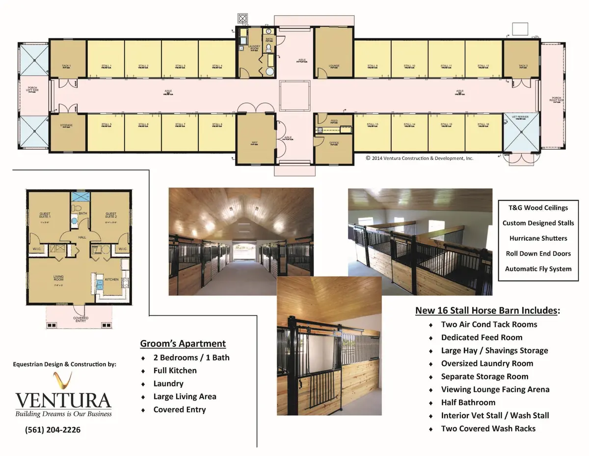 Barn Plan at 2088 Appaloosa Trail, Wellington