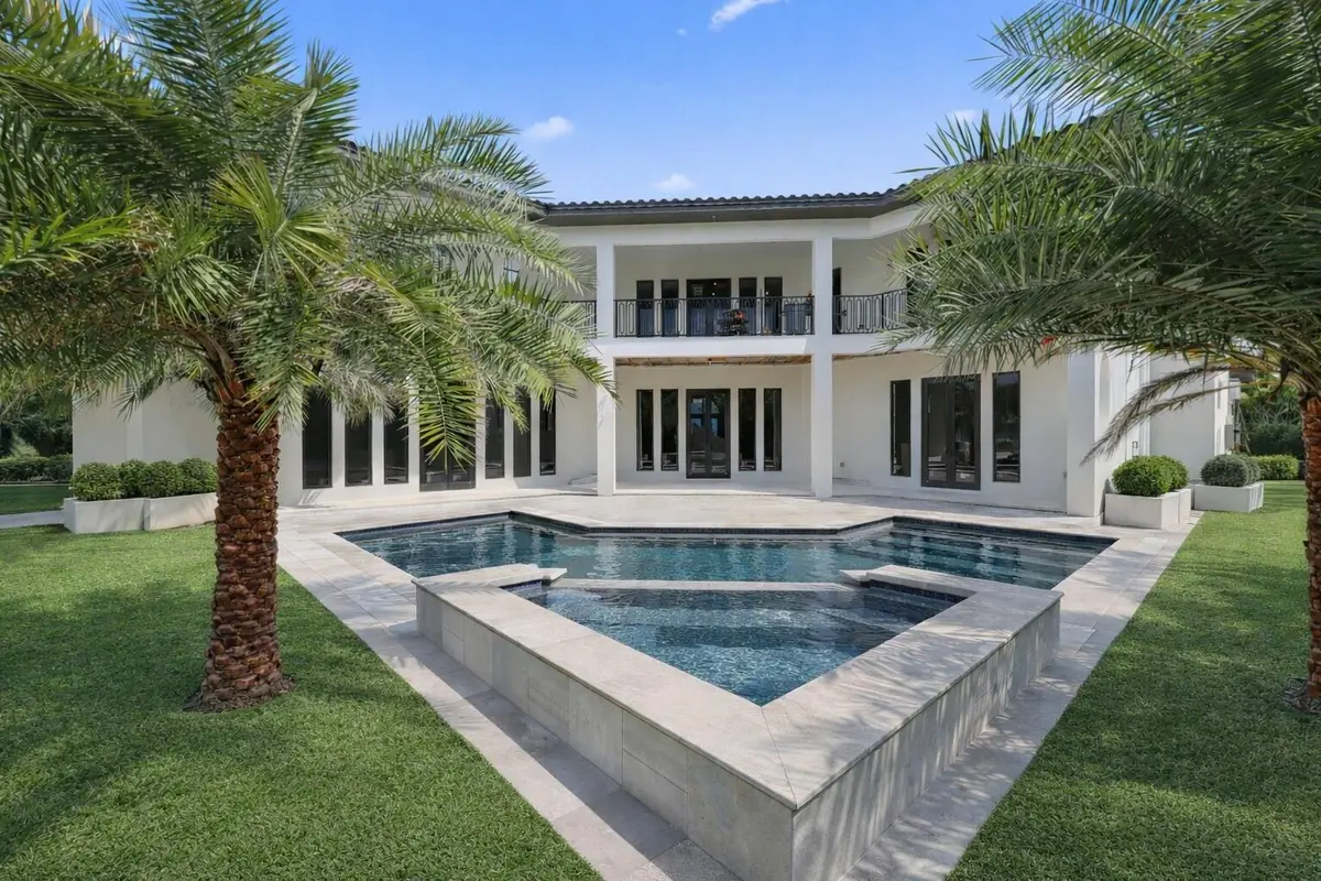 Pool & Balcony at 298 NE 8th Street, Boca Raton