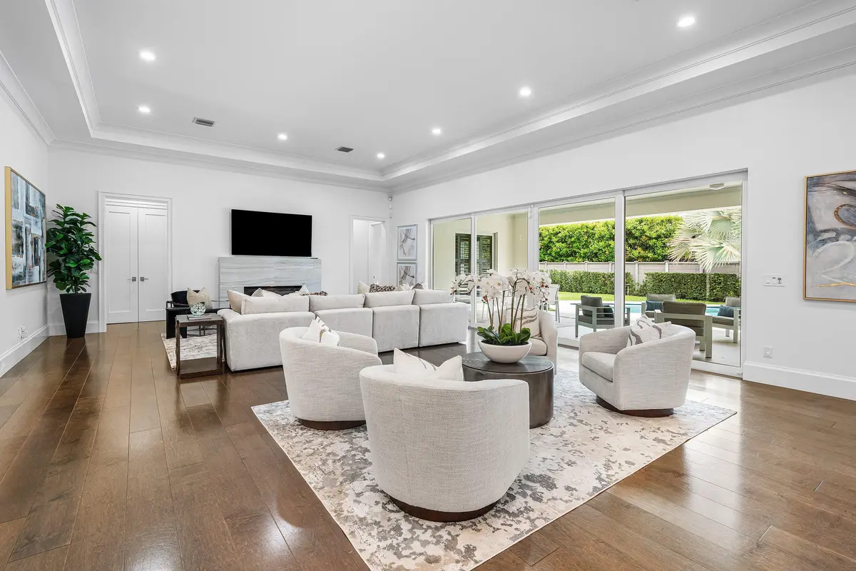 Great Room at 598 NW 9th Court, Boca Raton