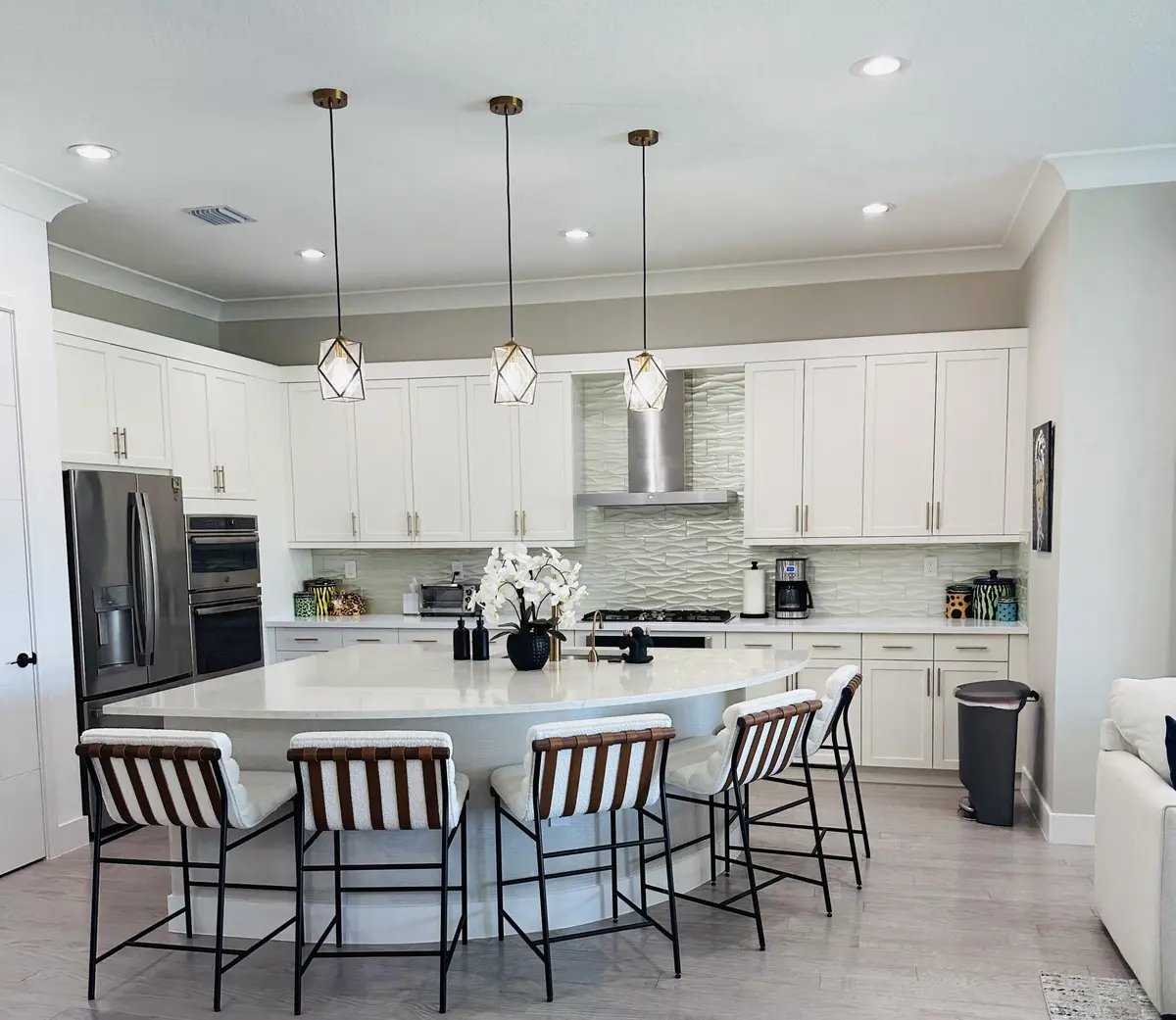 GOURMET KITCHEN at 8537 Apple Falls Lane, Boca Raton