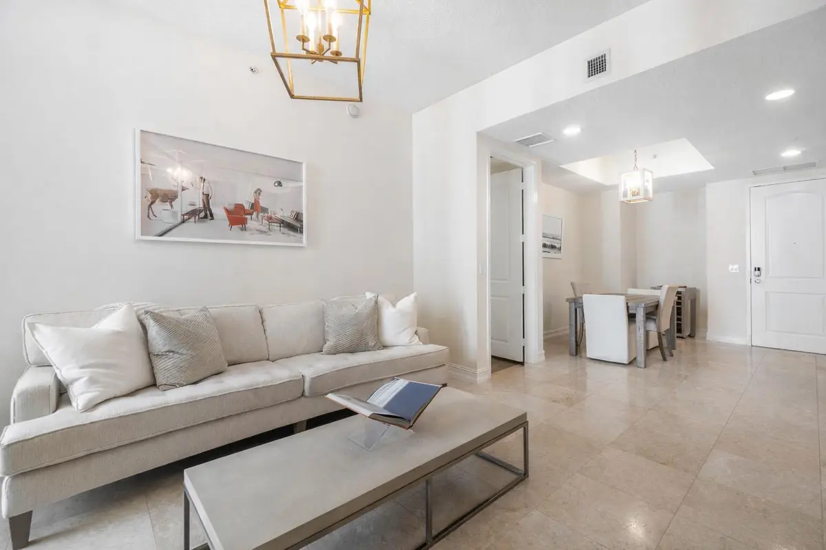 Beautiful Living Room at 701 S Olive Avenue 1705, West Palm Beach