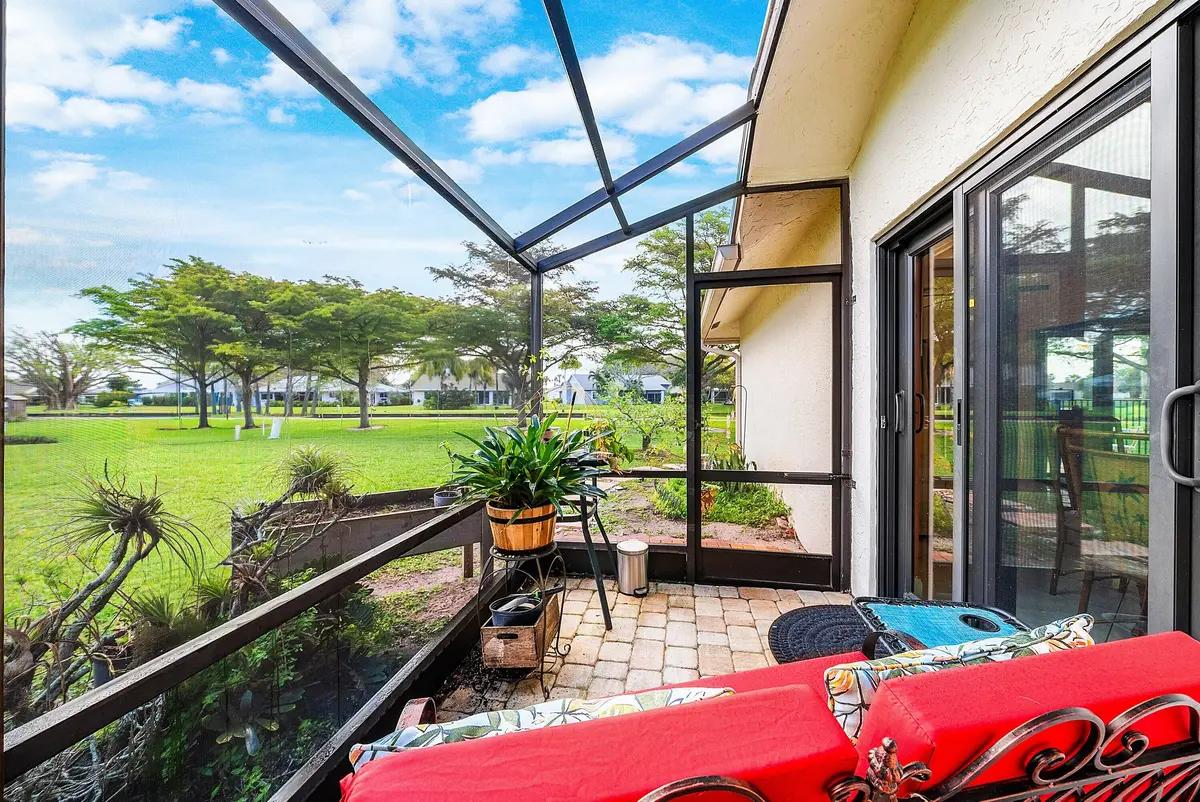 Screened Patio Off Kitchen at 5664 Willow Creek Court, Delray Beach