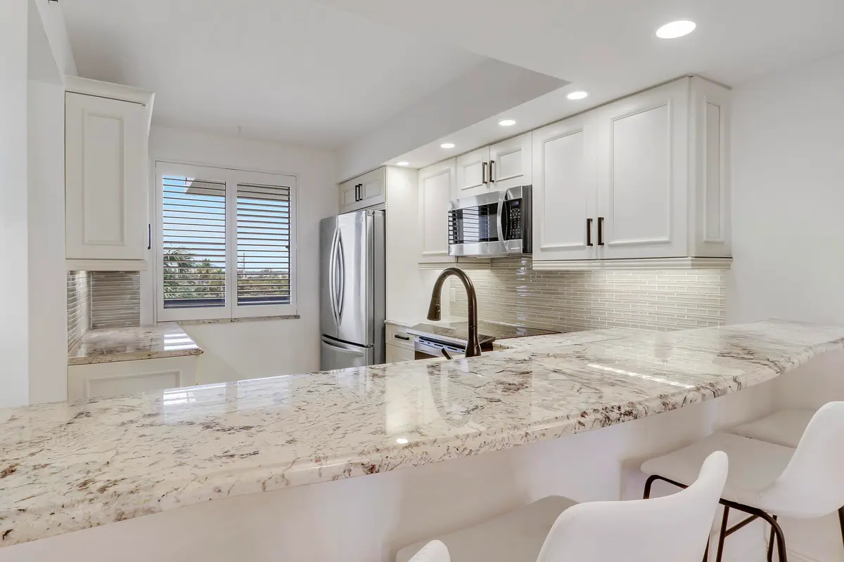 Kitchen at 601 S Seas Drive 502, Jupiter