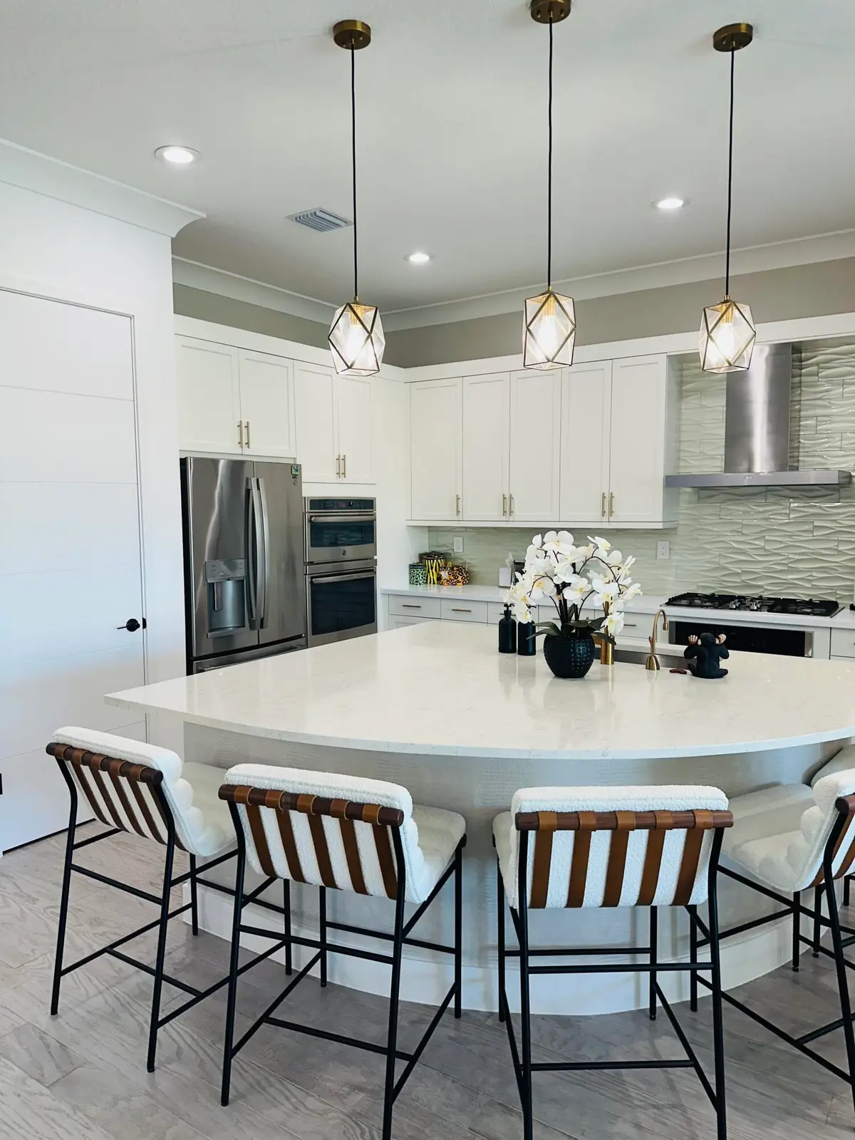 GOURMET KITCHEN at 8537 Apple Falls Lane, Boca Raton