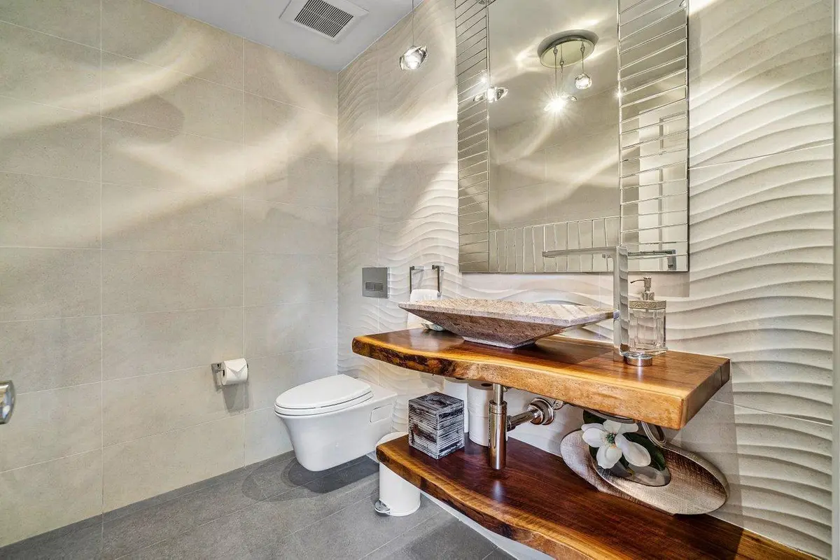 Powder Room at 15 S Lake Trail, Palm Beach