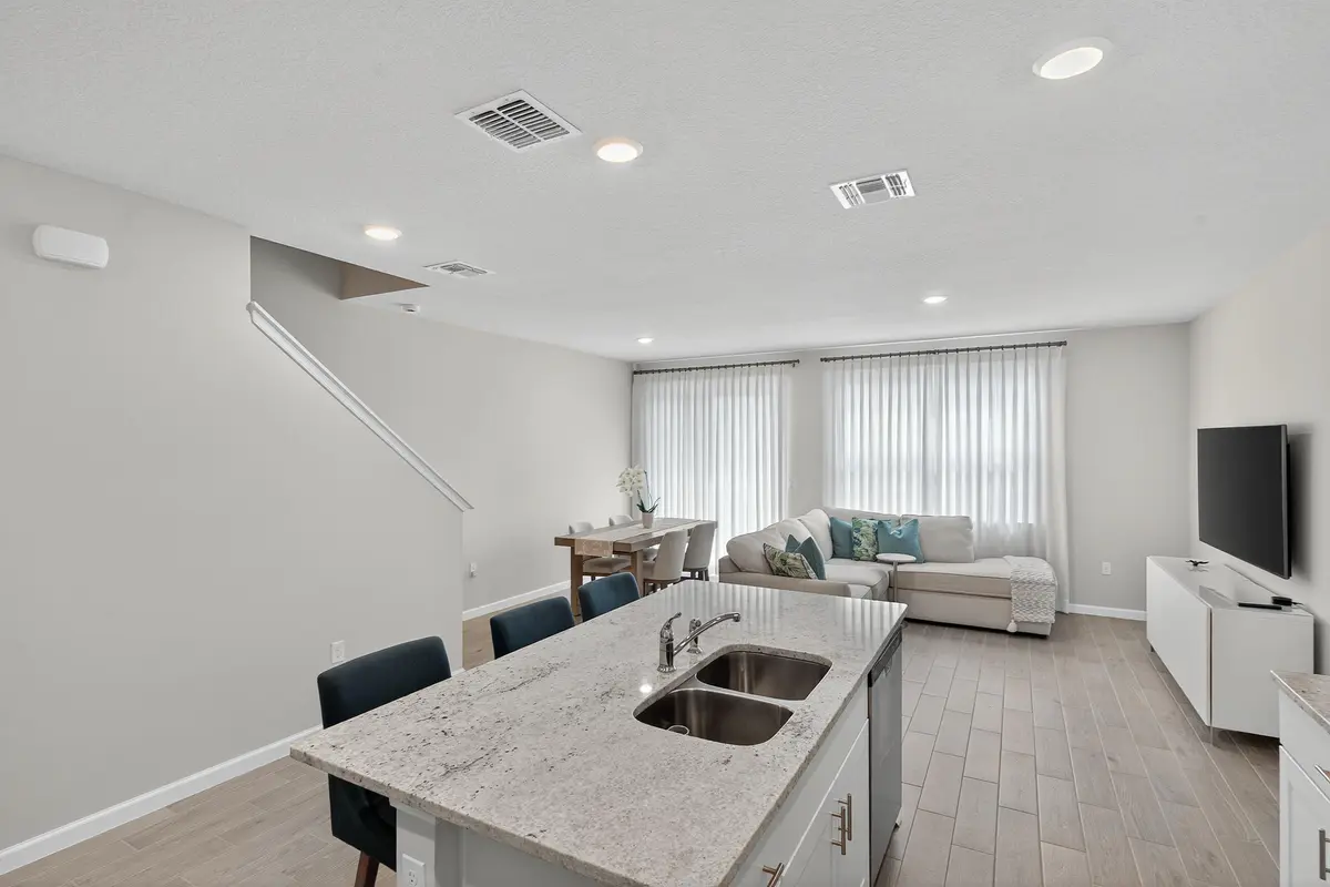 Open floor plan at 5696 SE Edgewater Circle, Stuart