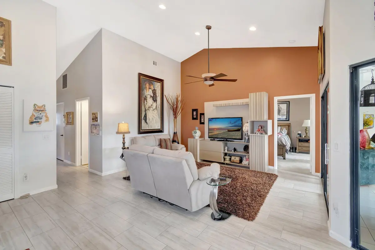 LIVING ROOM at 8240 Waterline Drive, Boynton Beach
