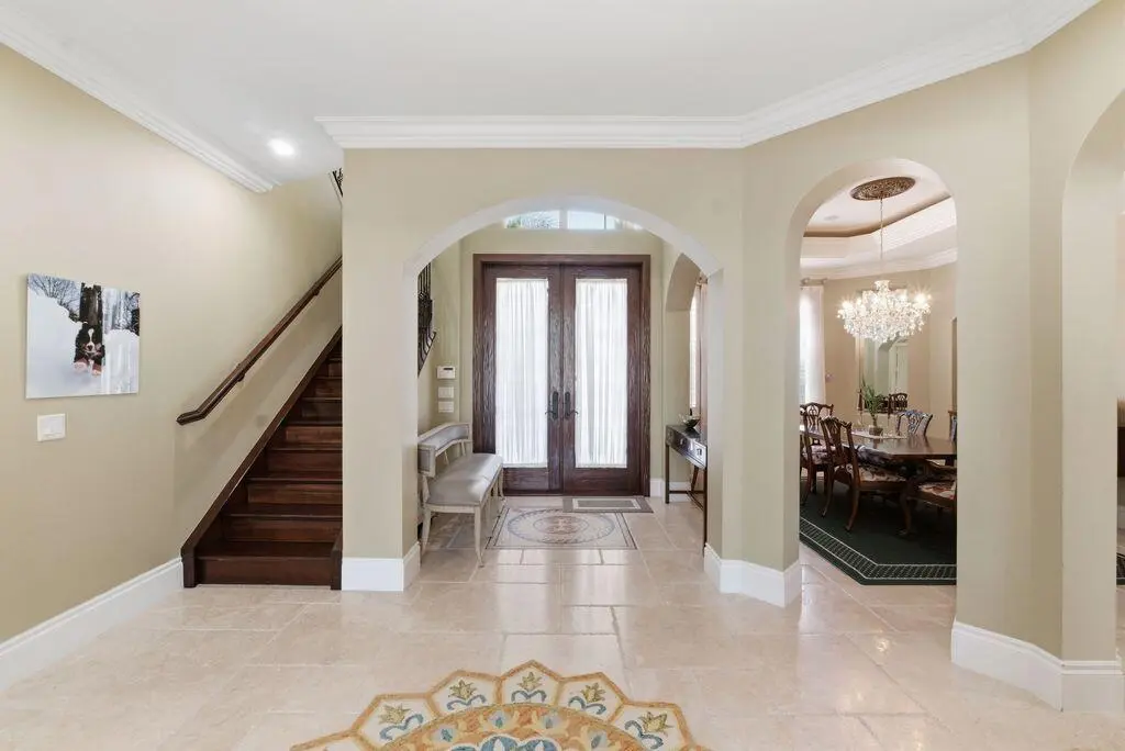 Foyer at 2221 NE 48th Court, Lighthouse Point