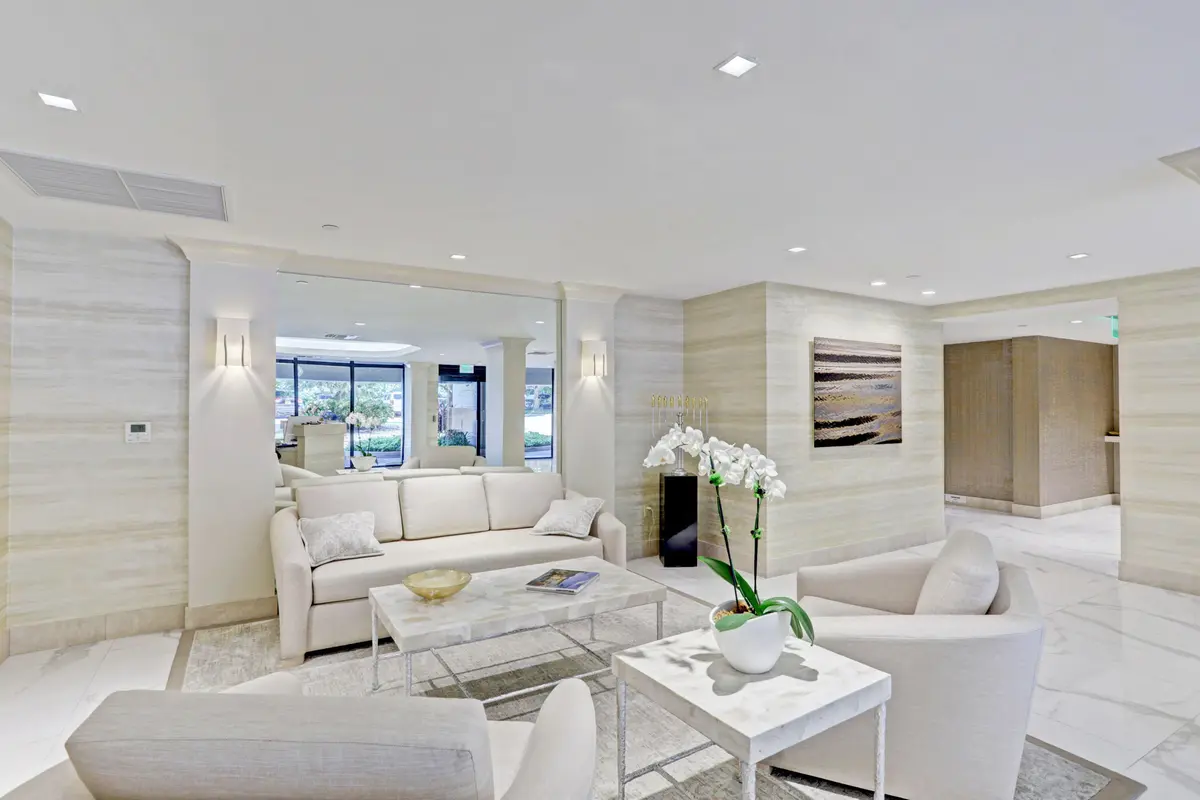 Lobby at 3440 S Ocean Boulevard 401, Palm Beach