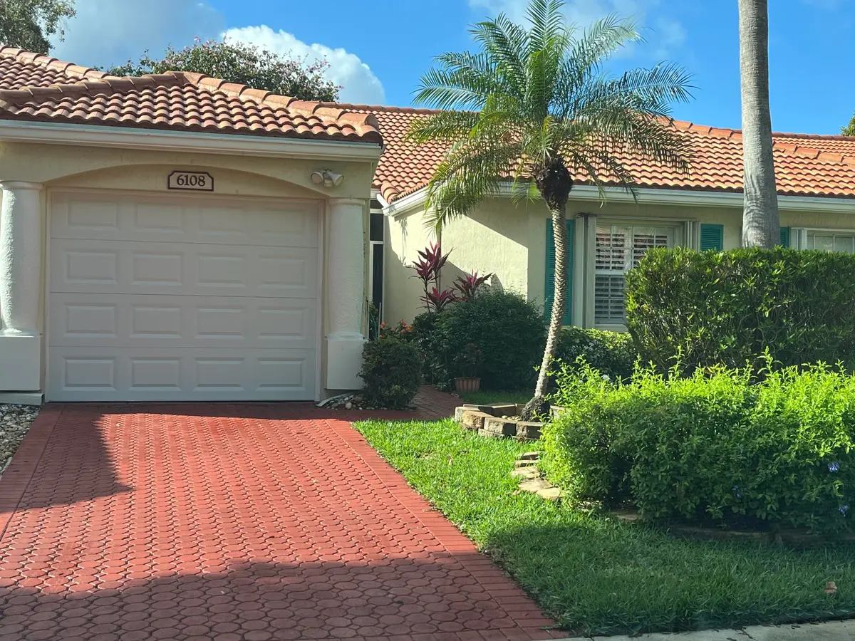 Front of Villa at 6108 Petunia Road, Delray Beach