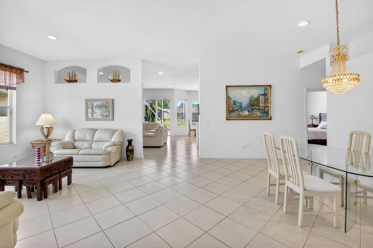 LIVING ROOM/DINING ROOM at 13738 Plaza Mayor Drive, Delray Beach