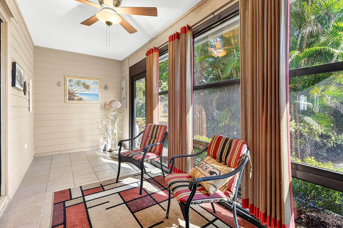 enclosed patio at 6163 SE Georgetown Place, Hobe Sound