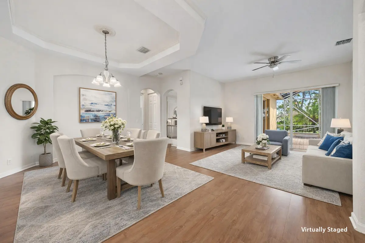 Living/Dining at 9531 Lantern Bay Circle, West Palm Beach
