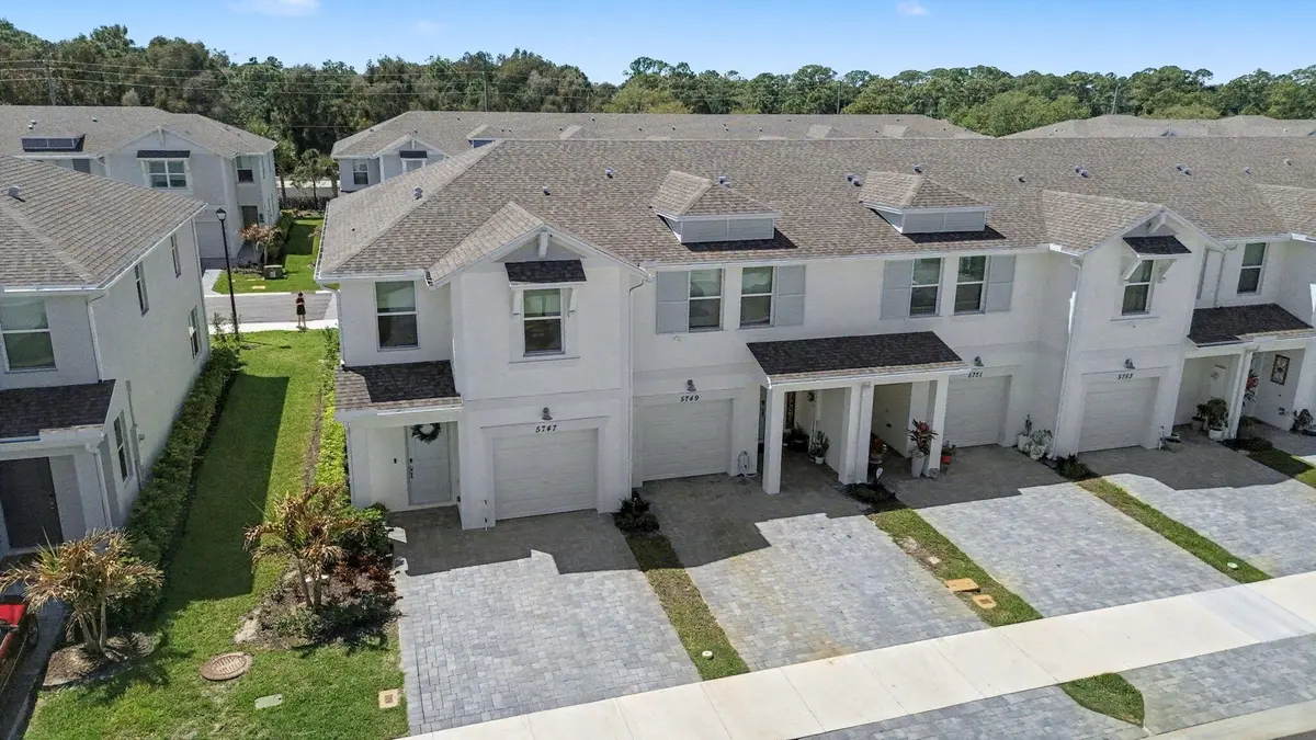 Aerial at 5747 SE Edgewater Circle, Stuart