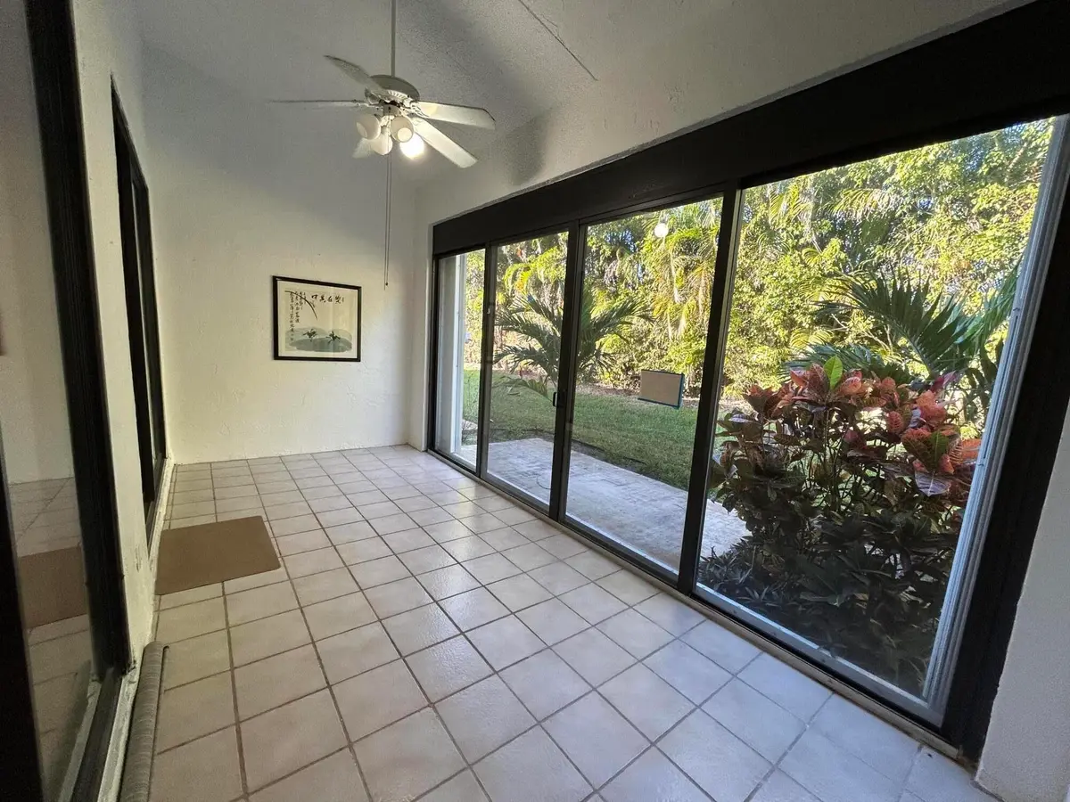 Enclosed Sunroom at 7207 Le Chalet Boulevard, Boynton Beach